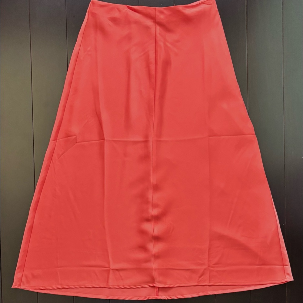 Banana Republic Coral Midi Skirt
